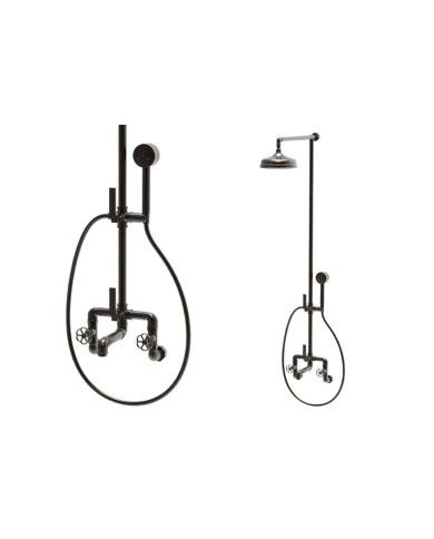 Mitigeur mural baignoire 2 Bleu Provence