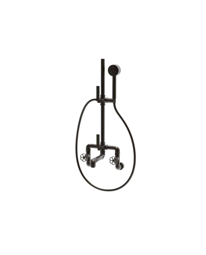 Mitigeur mural baignoire 2 Bleu Provence