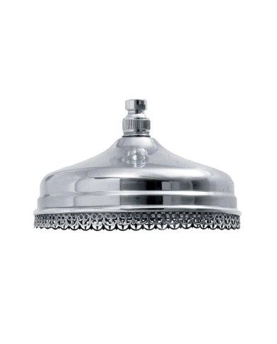 Pommeau douche décoré Bleu Provence