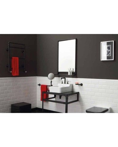 Radiateur mural métropolitain 4 barres Bleu Provence