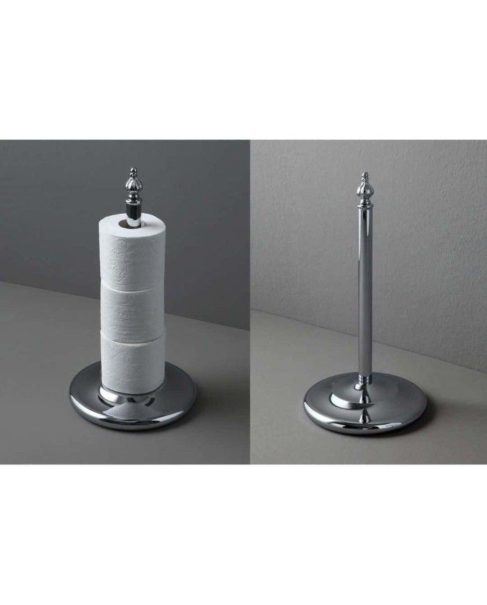 Porte papier toilette ouvert Accessori Bleu Provence