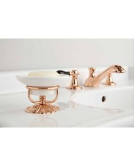 Porte savon à poser Décor Bleu Provence