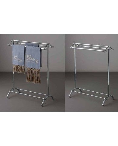 Portant Accessori 53x21x85 Bleu Provence