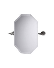 Miroir octogonal basculant - Bleu Provence