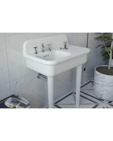 Lavabo large 80 cm True Colors Lite Bleu Provence