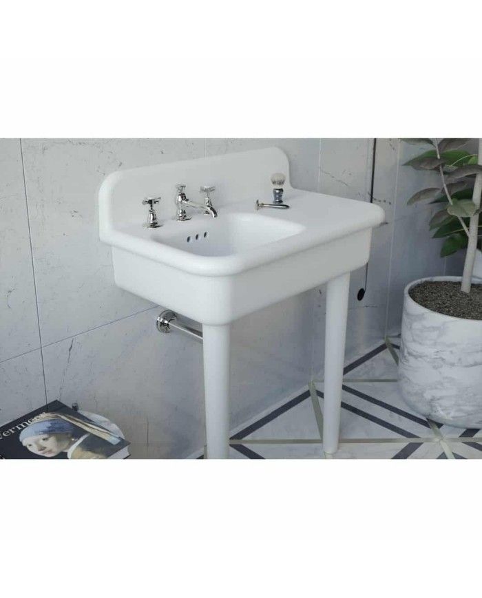 Lavabo large 80 cm True Colors Lite Bleu Provence