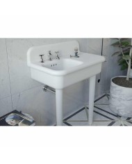 Lavabo large 80 cm True Colors Lite Bleu Provence