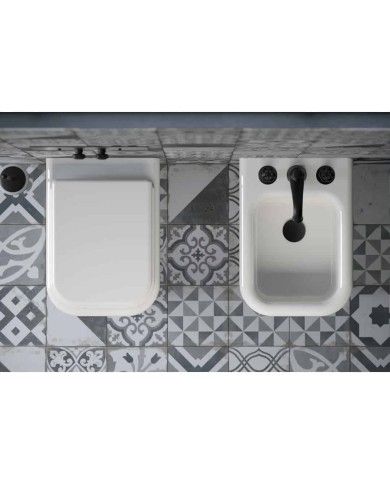 WC au sol 36cm True Colors Lite Bleu Provence