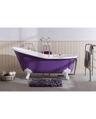 Baignoire en fonte sur pieds LAVANDE