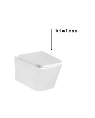 WC suspendu arrondi BTW R2 Cifial