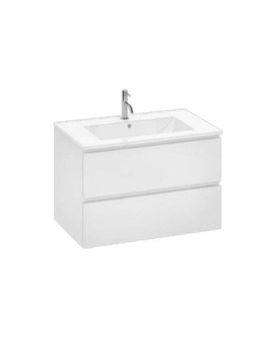 Composition meuble suspendu 80cm Linea Cifial