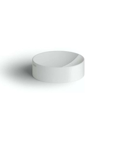 lave mains blanc mat 22cm VALE ROUND Clou