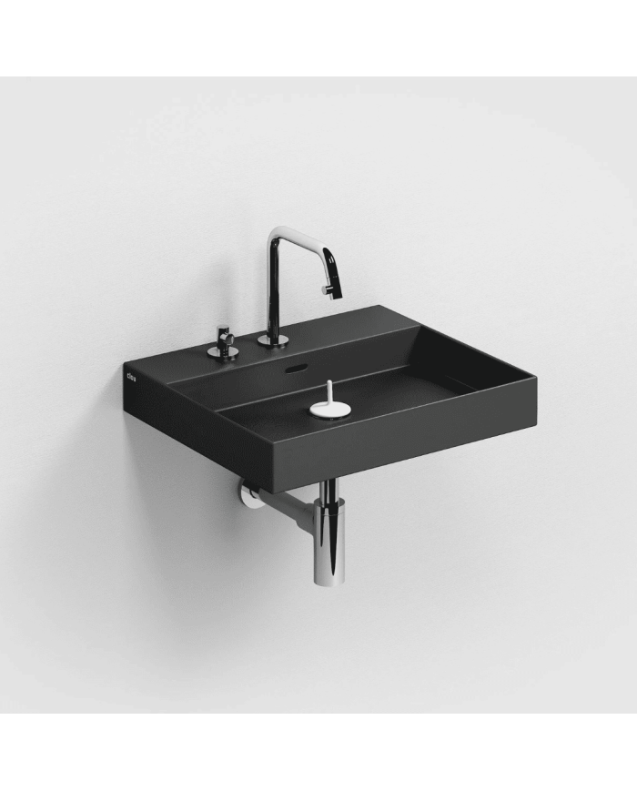 Lavabo noir 50cm New Wash Me Clou