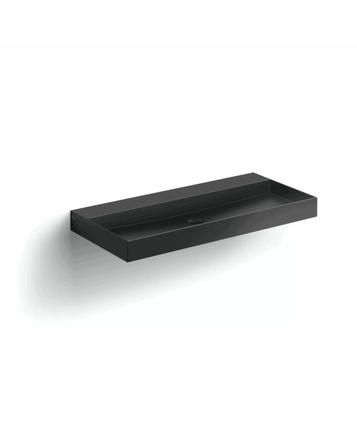 Lavabo noir 90cm New Wash Me Clou