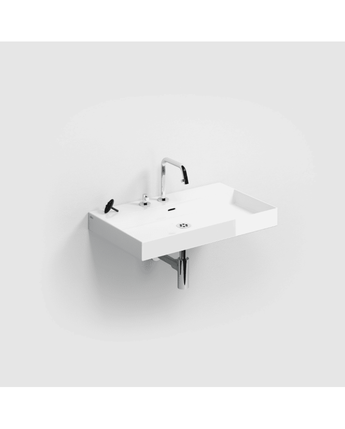 Lavabo blanc brillant Wash Me 70cm Clou