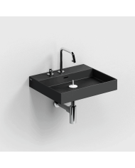 Lavabo noir mat Wash Me 50cm Clou