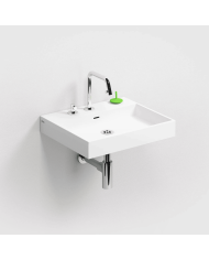 Lavabo blanc mat aluite Wash Me 50cm Clou