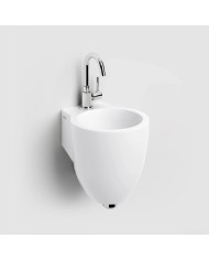 lave mains blanc mat aluite 27cm Flush 6 Clou