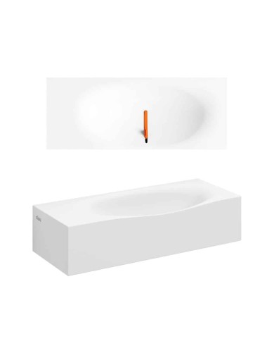 lave mains blanc aluite 65cm HAMMOCK Clou