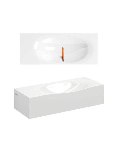 lave mains blanc marbre 65cm HAMMOCK Clou