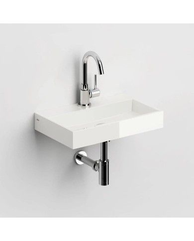 Lave mains blanc marbre 38 cm MINI WASH ME Clou