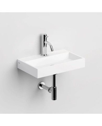 Lave mains blanc mat aluite 38 cm MINI WASH ME Clou