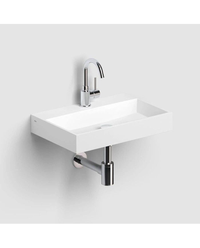 Lave mains blanc mat aluite 48 cm MINI WASH ME Clou