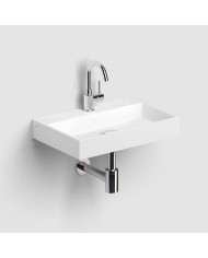 Lave mains blanc mat aluite 48 cm MINI WASH ME Clou