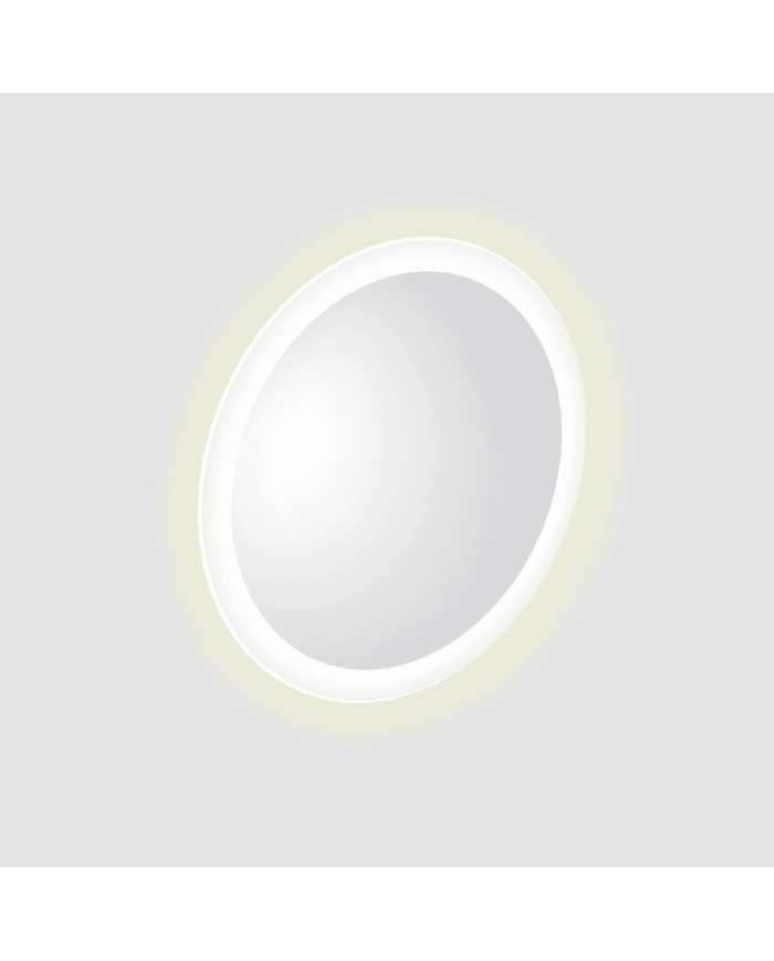 Miroir rond satiné LED LOOK AT ME Clou