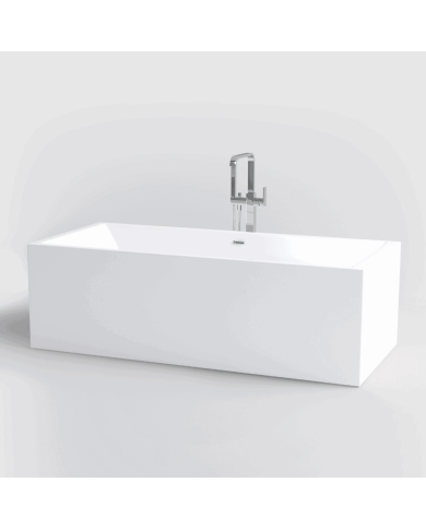 Baignoire îlot rectangulaire 330l InBe Clou