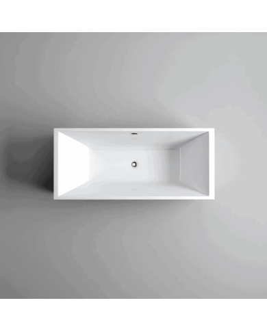 Baignoire îlot rectangulaire 330l InBe Clou