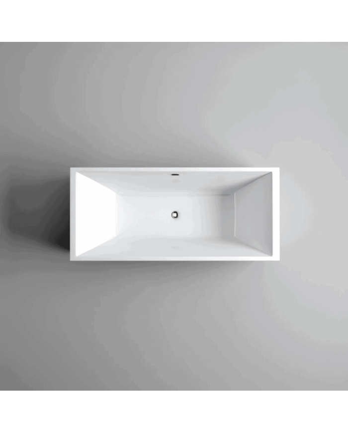 Baignoire îlot rectangulaire 330l InBe Clou