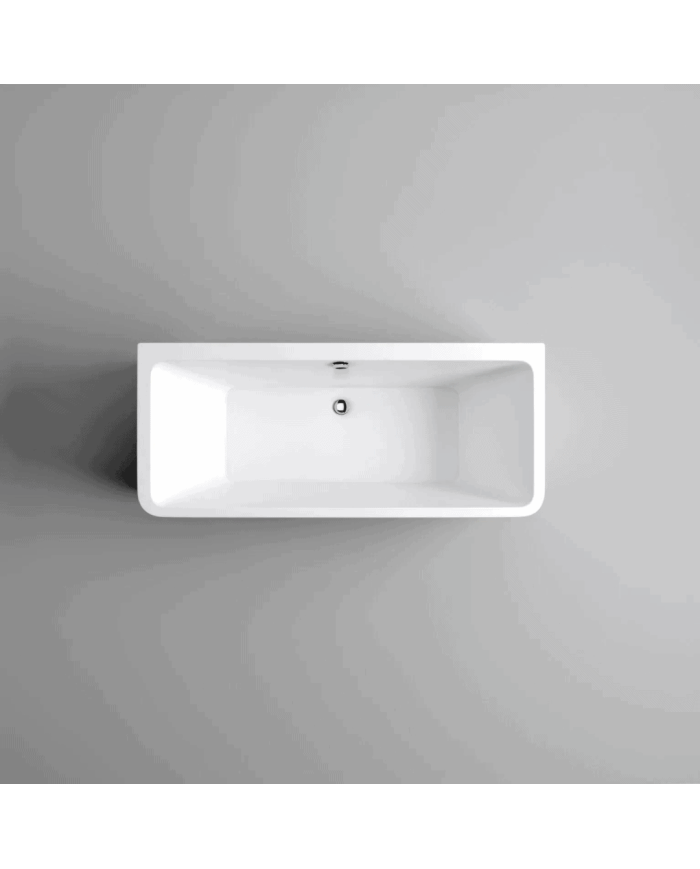 Baignoire îlot rectangulaire 230l InBe Clou