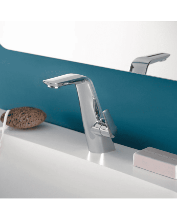 Mitigeur lavabo monotrou manette généreuse Naja Horus