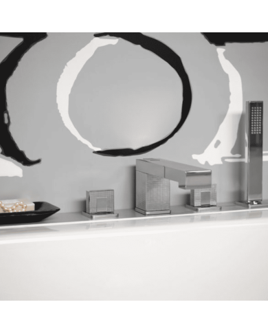 Mélangeur bain/douche 4 trous Myriad Horus