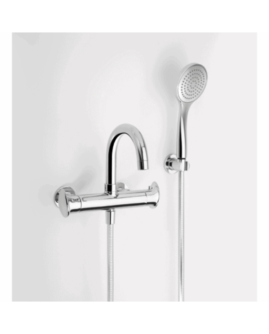 Mitigeur thermostatique bain/douche mural Canopée Horus