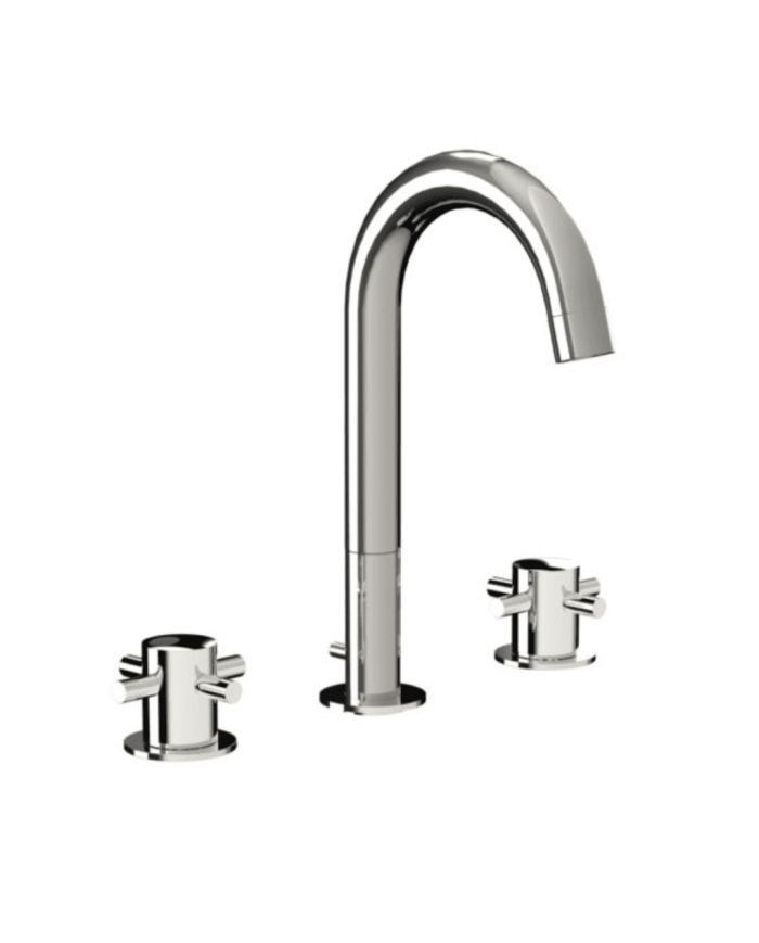 Mélangeur lavabo 3 trous vidage clic-clac Minoé Horus