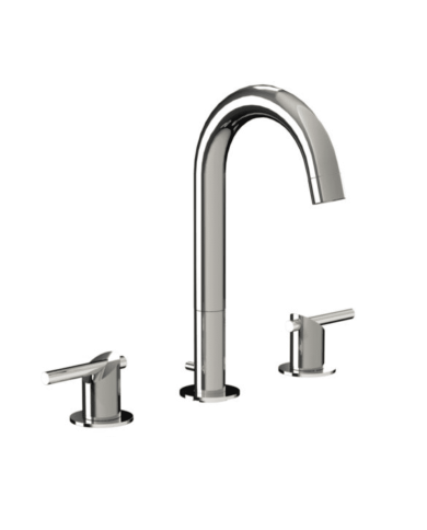 Mélangeur lavabo 3 trous vidage clic-clac Minoé Horus