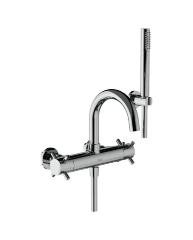 Mitigeur bain/douche mural complet douchette Minoé Horus