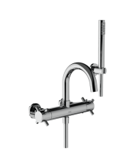 Mitigeur bain/douche mural complet douchette Minoé Horus