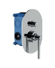 Mitigeur douche complet inverseur 2 sorties Minoé Horus