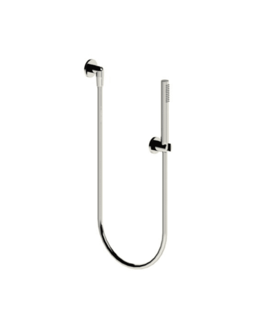 Sortie de douche + patère murale + flexible + douchette Minoé Horus