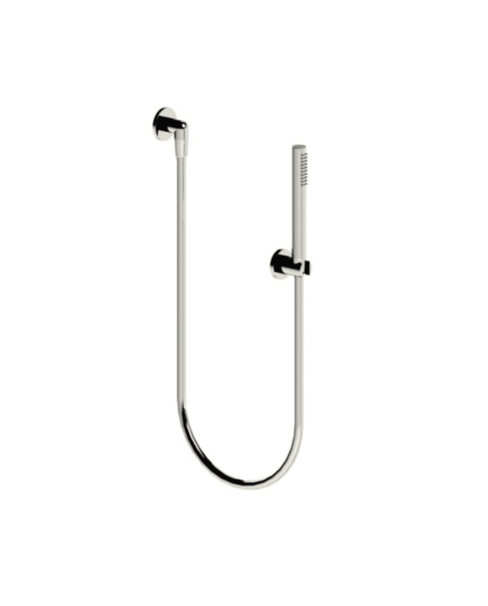 Sortie de douche + patère murale + flexible + douchette Minoé Horus