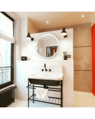 Lavabo large size 90cm true colors Bleu Provence