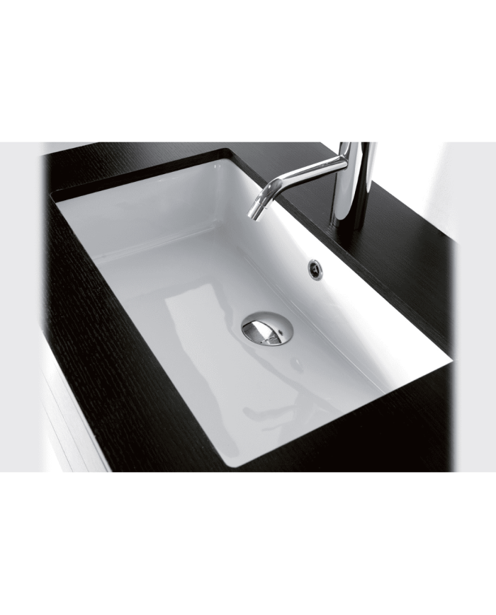 Lavabo sous plan rectangulaire P34.5 Bleu Provence