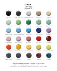 Lavabo sous plan rectangulaire P38.5 Bleu Provence