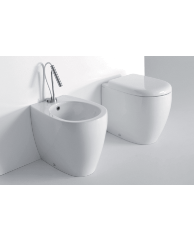Bidet sol Twiggy Bleu Provence
