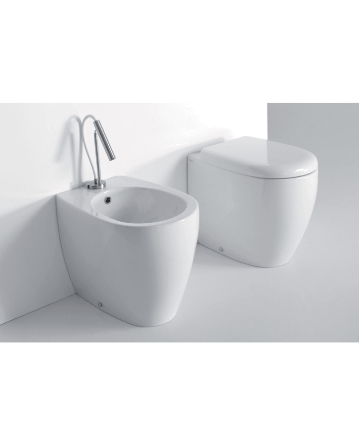Bidet sol Twiggy Bleu Provence