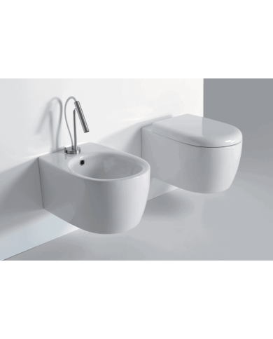 Bidet suspendu Twiggy Bleu Provence
