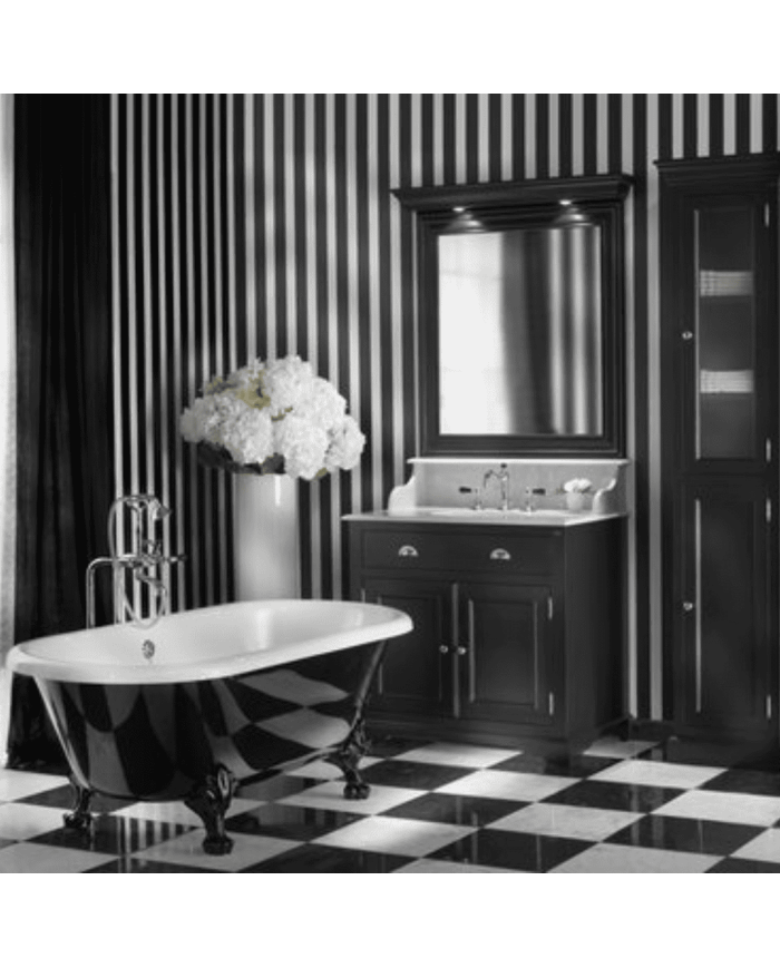 Meuble lavabo 1 vasque et miroir Kent Aqua Prestige